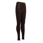 Legginsy damskie OLAVOGA SOLIN 2025 brąz - maWer Fashion