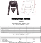 Komplet bielizna damska OLAVOGA AIRIS 2026 brąz - maWer Fashion