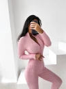 Kombinezon damski OLAVOGA NEXTION 2026 pudrowy róż - maWer Fashion