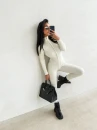 Kombinezon damski OLAVOGA NEXTION 2026 ecru - maWer Fashion