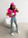 Spodnie damskie OLAVOGA DAKEN 2026 jasny jeans -maWer Fashion