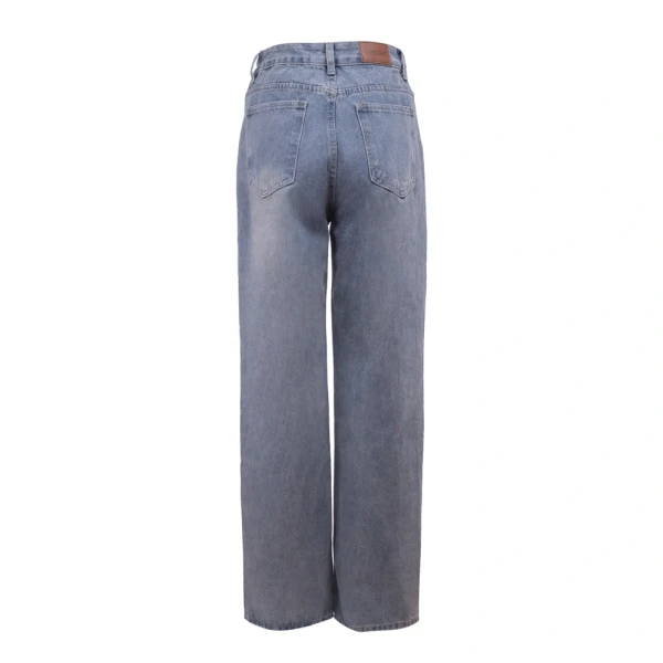 Spodnie damskie OLAVOGA DAKEN 2026 jasny jeans -maWer Fashion