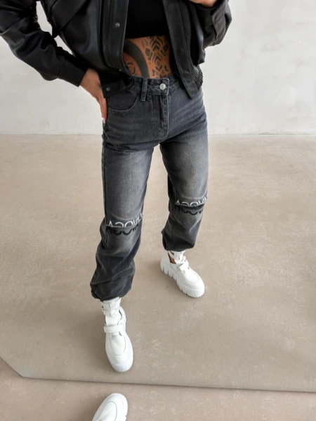 Spodnie damskie OLAVOGA DAKEN 2026 ciemno szary -maWer Fashion