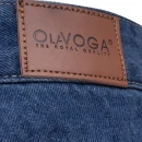 Spodnie damskie OLAVOGA DAKEN 2026 ciemny jeans -maWer Fashion
