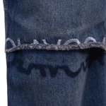 Spodnie damskie OLAVOGA DAKEN 2026 ciemny jeans -maWer Fashion