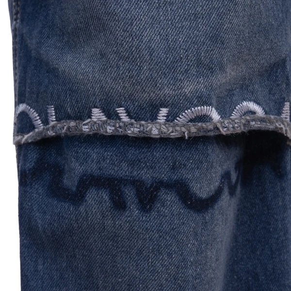Spodnie damskie OLAVOGA DAKEN 2026 ciemny jeans -maWer Fashion
