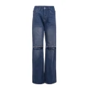 Spodnie damskie OLAVOGA DAKEN 2026 ciemny jeans -maWer Fashion