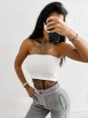 Top damski OLAVOGA LEYA 2026 ecru - maWer Fashion