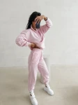 Komplet damski OLAVOGA BLOOM 2026 pudrowy róż - maWer Fashion