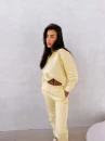 Komplet damski OLAVOGA BLOOM 2026 żółty - maWer Fashion