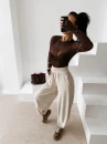 Body OLAVOGA AMELI 2026 brąz - maWer Fashion