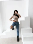Body OLAVOGA AMELI 2026 beż - maWer Fashion