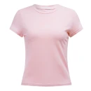 T-shirt damski OLAVOGA LIVA pudrowy róż 2026 - maWer Fashion