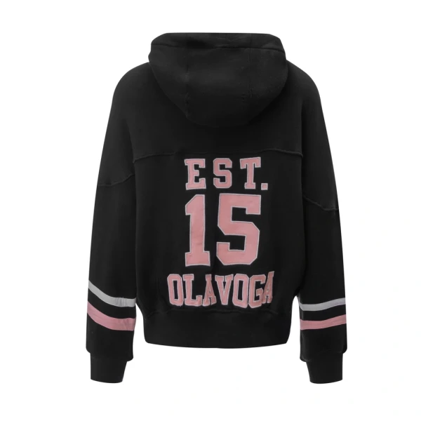 Bluza damska OLAVOGA GRAPE 2026 czarna - maWer Fashion