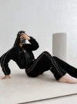 Bomberka kurtka damska OLAVOGA ELVIA 2026 czarna - maWer Fashion