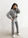 Bomberka kurtka damska OLAVOGA ELVIA 2026 szara - maWer Fashion