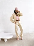Bomberka kurtka damska OLAVOGA ELVIA 2026 kremowa - maWer Fashion
