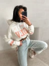 Bluza damska OLAVOGA GRAPE 2026 biała - maWer Fashion