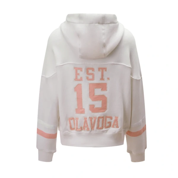 Bluza damska OLAVOGA GRAPE 2026 biała - maWer Fashion