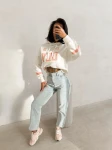 Bluza damska OLAVOGA GRAPE 2026 biała - maWer Fashion