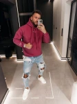 Bluza męska OLAVOGA ADORE MEN 2026 brudny róż - maWer Fashion