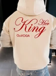 Bluza męska OLAVOGA ADORE MEN 2026 kremowa - maWer Fashion