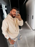 Bluza męska OLAVOGA ADORE MEN 2026 kremowa - maWer Fashion