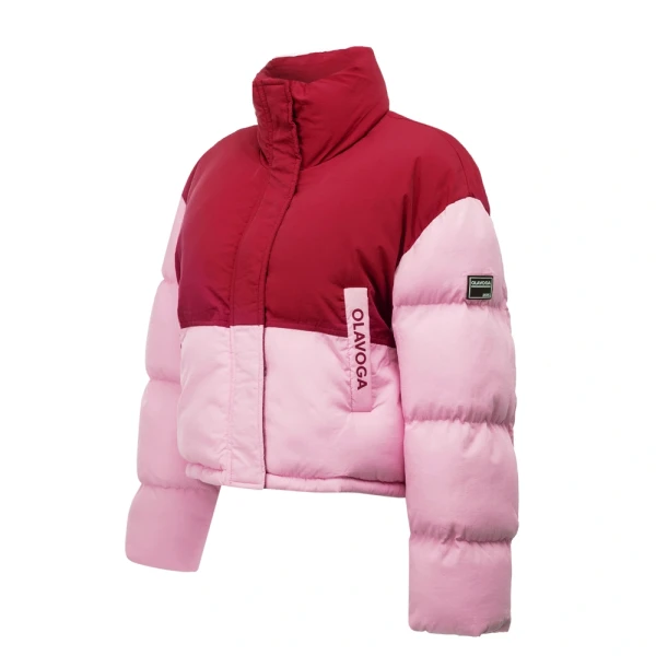 Kurtka damska OLAVOGA KIAR 2026 burgund - maWer Fashion