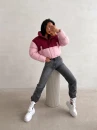 Kurtka damska OLAVOGA KIAR 2026 burgund - maWer Fashion