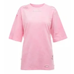 T-shirt damski OLAVOGA ZOANCE 2026 różowy - maWer Fashion