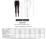 Legginsy OLAVOGA AMERA 2026 czarne - maWer Fashion