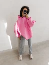Bluza damska OLAVOGA MILEA 2026 różowa - maWer Fashion