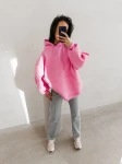 Bluza damska OLAVOGA MILEA 2026 różowa - maWer Fashion