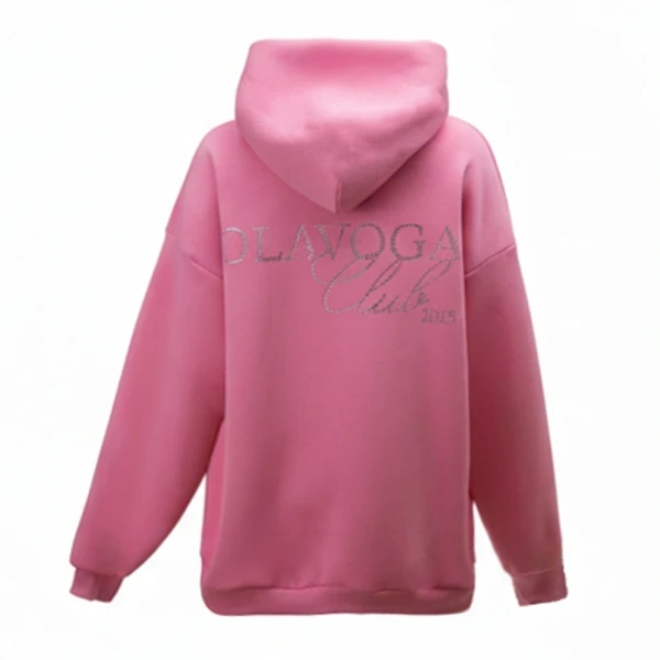 Bluza damska OLAVOGA MILEA 2026 różowa - maWer Fashion