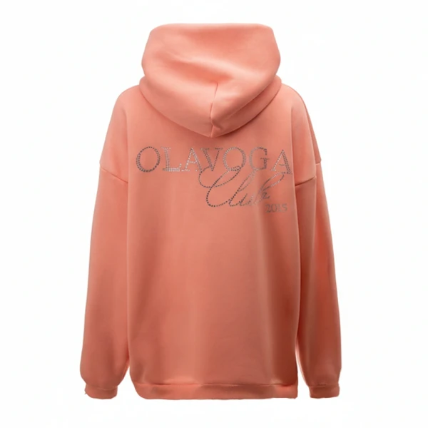 Bluza damska OLAVOGA MILEA 2026 brzoskwiniowa - maWer Fashion