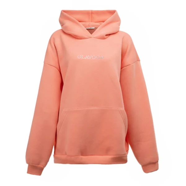 Bluza damska OLAVOGA MILEA 2026 brzoskwiniowa - maWer Fashion