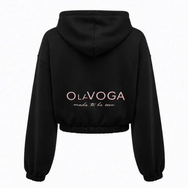 Bluza damska OLAVOGA NERIN 2026 czarna - maWer Fashion