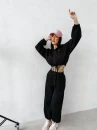 Bluza damska OLAVOGA NERIN 2026 czarna - maWer Fashion