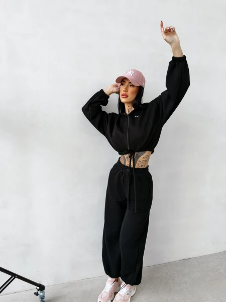 Bluza damska OLAVOGA NERIN 2026 czarna - maWer Fashion