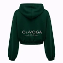 Bluza damska OLAVOGA NERIN 2026 głęboka zieleń - maWer Fashion
