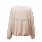 Bluza damska OLAVOGA ELENA 2026 pudrowy róż - maWer Fashion