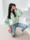 Bluza damska OLAVOGA ELENA 2026 mięta - maWer Fashion