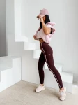 Legginsy OLAVOGA AMERA 2026 brąz - maWer Fashion