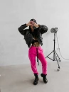 Spodnie damskie OLAVOGA NESA 2026 amarant - maWer Fashion