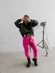 Spodnie damskie OLAVOGA NESA 2026 amarant - maWer Fashion