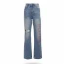 Spodnie damskie jeansy OLAVOGA LOVERI 2026 ciemny jeans - maWer Fashion
