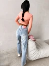 Spodnie damskie jeansy OLAVOGA LOVERI 2026 jeans - maWer Fashion