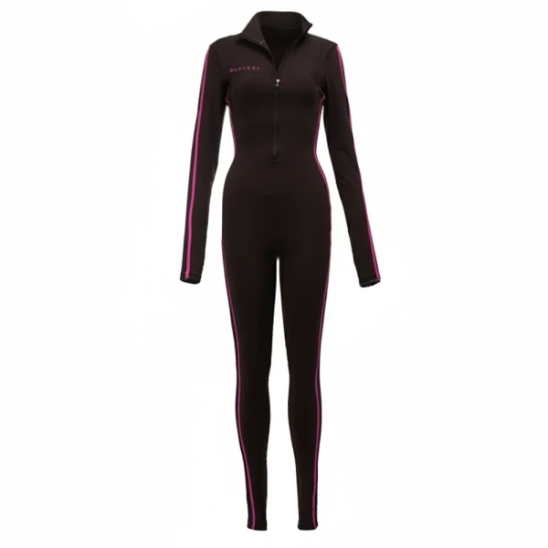 Kombinezon damski OLAVOGA NATIA 2026 brąz - maWer Fashion