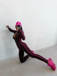Kombinezon damski OLAVOGA NATIA 2026 brąz - maWer Fashion