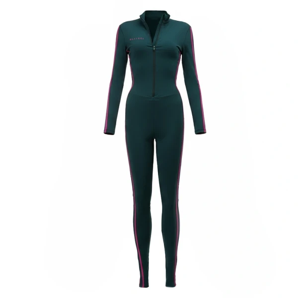 Kombinezon damski OLAVOGA NATIA 2026 głęboka zieleń - maWer Fashion